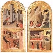 Simone Martini Blessed Agostino Novello Altarpiece oil painting